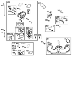 Part Location Diagram of 595924 Briggs and Stratton Clip